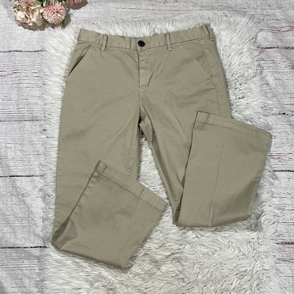 Frame Le Crop mini boot khaki pants - Picture 2 of 12